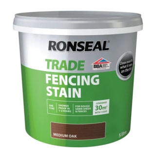 Ronseal Trade Fencing Stain 5L from £2.40 Click & Collect