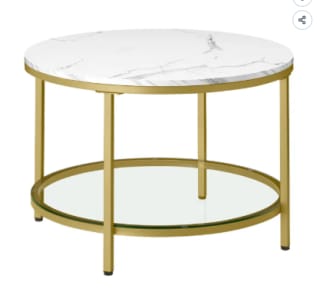 Table Basse, table de Salon VASAGLE à 40,03€