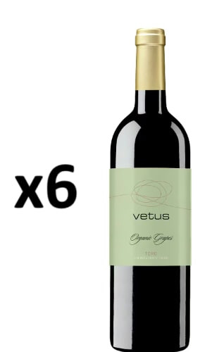 6 Botellas de Vetus Orgánico 2021 por 39.5€