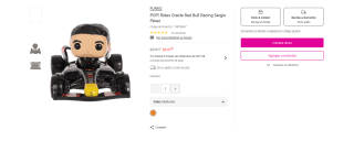 Funko POP! Rides Oracle Red Bull Racing Sergio Pérez en $319 | Liverpool