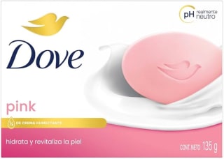 Barra Jabón Dove Pink 135g por $27 | Amazon