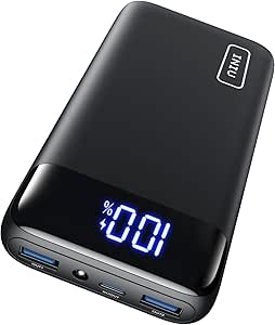INIU Power Bank, 22.5W 20000mAh Batería Externa Carga Rápida por 10,19€