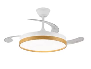 Akunadecor Ventilador techo modelo SECUOYA motor DC 6 velocidades Led 45W por 54,95€