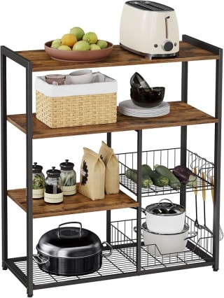 VASAGLE Estantería de Cocina DACEY KKS96X (80x35x94 cm) por 44,99€ en Amazon
