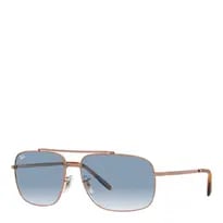 RAY-BAN Women's Blue & Rose Gold Sunglasses 62mm W/Code
