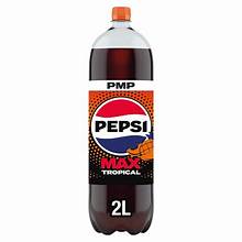 Pepsi Max Tropical 2L Tesco Clubcard £1 Drink Deal