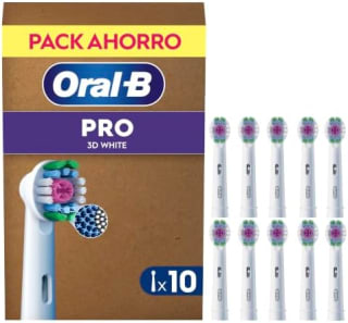 Oral-B 3D White cabezales de recambio (pack de 10) por 24,94€ en Amazon