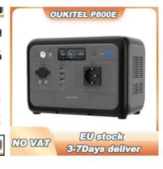 OUKITEL P800 draagbare energiecentrale, 512Wh 800W voor €147,65