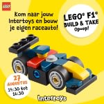 Gratis LEGO F1 Auto Max Verstappen bij Intertoys