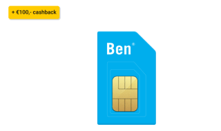 Ben Sim Only 20GB + klantvoordeel voor €4,75 p/m