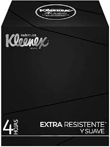 Kleenex Pañuelos Faciales Elegance Black (50 piezas) por $26 en Amazon