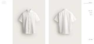 Linnen/katoen regular fit overhemd voor €23,97