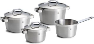 BK Conical Profi 18/10 roestvrij stalen kookgerei set 4-delig voor €93,99 bij Bol