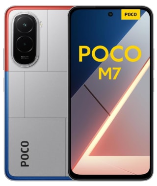 Smartphone 6,9" Xiaomi Poco M7 - 8/256 Go, écran FHD+ 144Hz à 119€