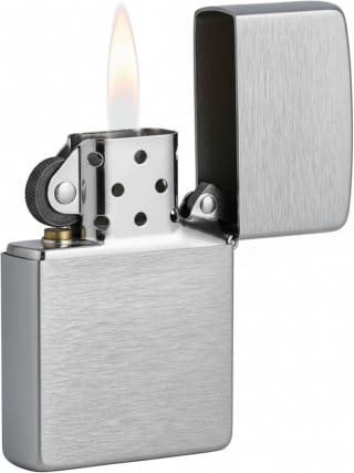 Zippo Stormaansteker (geborsteld chroom) voor €17,86 bij Amazon