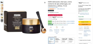 ISDIN Vital Eyes Crema Antiarrugas 15ml por $462 | Oferta Amazon