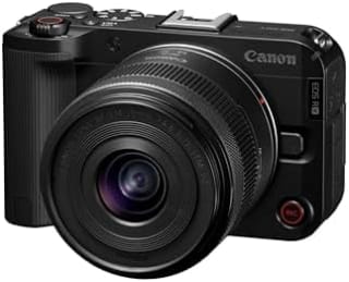 Canon EOS R50 V con RF-S14-30mm F4-6.3 IS STM por $14,669 en Amazon