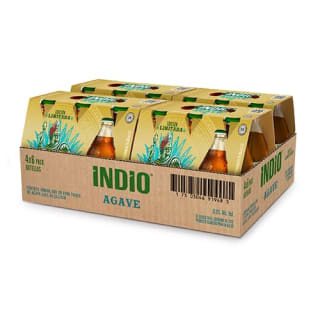 Indio Cerveza Agave Caguamita 24 botellas de 300 ml por $272 en Amazon