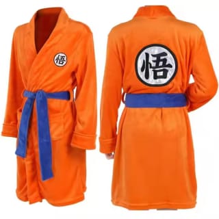 Bata de baño anime japonés Son Goku por 20,99€.