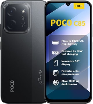 XIAOMI POCO C85, Smartphone 6+128GB for £74.90