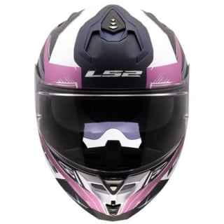 Casco integral LS2 FF817 CHALLENGER II - FLAMAN - Negro / Rosa por 209.97€