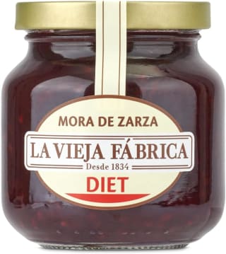 3 Unidades La Vieja Fábrica Mermelada de Mora DIET 280 g por 5,50€
