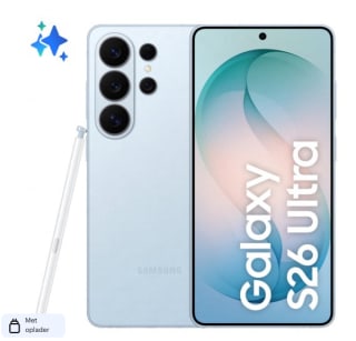 Samsung Galaxy S26 Ultra - 256GB voor €1059