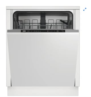 Lavavajillas Beko BDIN14320 Integrable 13 Servicios Clase E Higiene Plus Media Carga