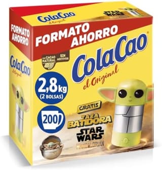 ColaCao Original Formato Ahorro 2,8kg con Taza Batidora Star Wars por 16.23€