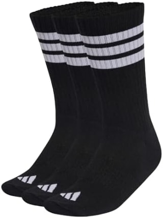 adidas 3-Stripes Cushioned Sportswear Crew Socks (3-pack) voor €11,61 bij Amazon