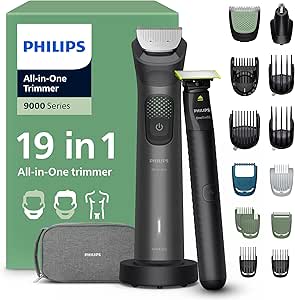 Tondeuse tout-en-un Philips Multigroom série 9000 + rasoir OneBlade à 69,99€