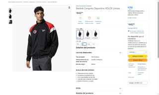 Conjunto Deportivo Reebok XOLOS M por $443 | Oferta Amazon