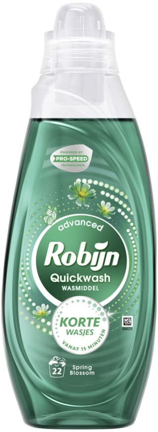 Robijn Quickwash Spring Blossom (3 flessen, 66 wasbeurten) voor €17,99 bij Bol