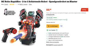 Radiografisch bestuurbare Robo Rapidfire voor €15,69 bij Bol