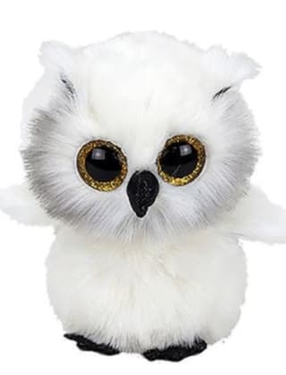 Peluche Beanie Boss Austin Búho blanco 15cm por 6.99€.