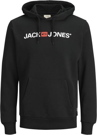 Jack & Jones Logo hoodie voor €13,96 bij Amazon