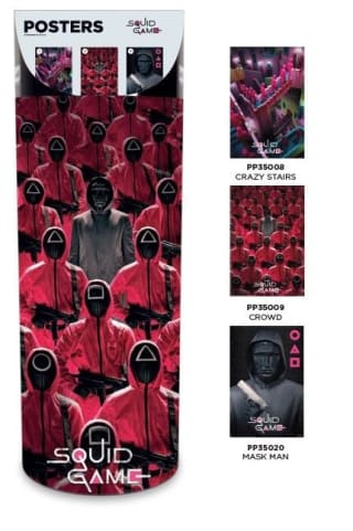 Squid Game Poster assorti voor €1,00 bij SupraBazar