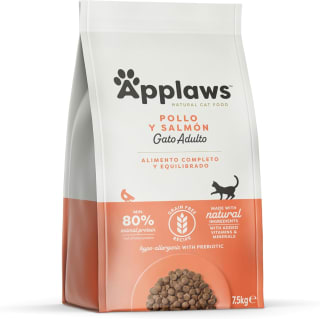 Applaws Comida Seca Gatos Completa Natural Pollo con Salmón 7.5 Kg por 23.39€