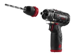 PARKSIDE PERFORMANCE 12V Cordless Drill Driver Starter Set (43-piece) for £39.99