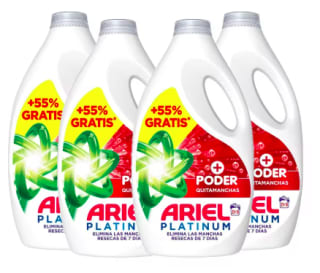 Ariel Platinum detergente líquido lavadora 200 lavados por 42.79€