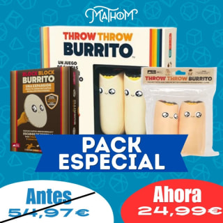 Pack Throw Throw Burrito + 2 Expansiones por 24.99€