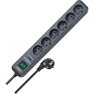 Brennenstuhl Eco-Line Lot de 2 multiprises 6 prises pour 11,89€ chez Amazon