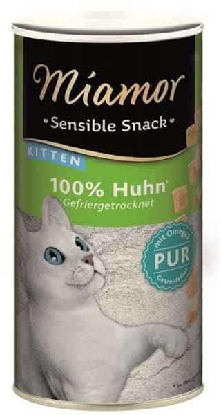 Miamor - Sensible Snack 12x30g - Kitten - Puur Kip voor €7,69 bij Bol