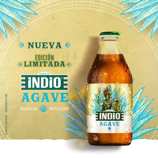 Indio Cerveza Agave Caguamita 24 botellas de 300 ml por $272 en Amazon