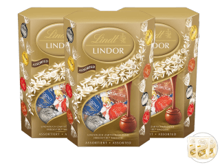 3x Lindt Lindor Chocolade Bonbons | 500 g voor €29,95 bij iBOOD