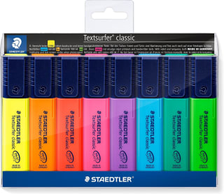 24 marcadores STAEDTLER 364WP8 fluorescentes por 13.90€