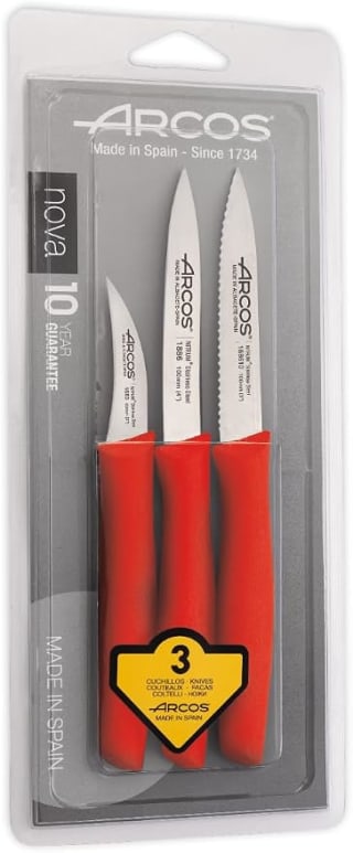 Arcos Set 3 cuchillos peladores Serie Nova por 6,73€ en Amazon