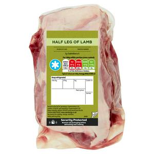 Half leg of lamb (approx. 925g) for £7.36 at Sainsbury's