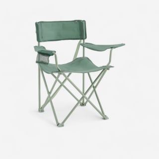 Chaise de camping avec accoudoir, pliante et confortable à 12,99€