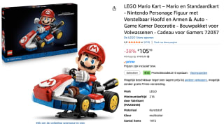 LEGO® Super Mario™: Mario Kart™ – Mario en Standaardkart voor €98,99